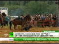 Cowboys, cossacks and cavalry come together