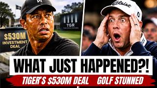What JUST Happened To Tiger Woods’ Golf Investment SHOCKED Everyone — $530M Deal STUNNED Golf