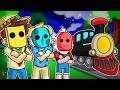 ¡Mis AMIGOS y Yo ESCAPAMOS del BOSQUE en TREN! ???????????? SILVIOGAMER en Forest Escape: Last Train