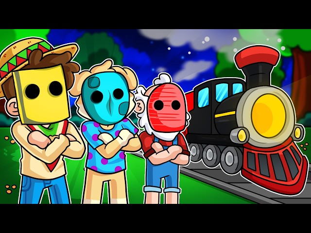 ¡Mis AMIGOS y Yo ESCAPAMOS del BOSQUE en TREN! 😱🚂💀 SILVIOGAMER en Forest Escape: Last Train