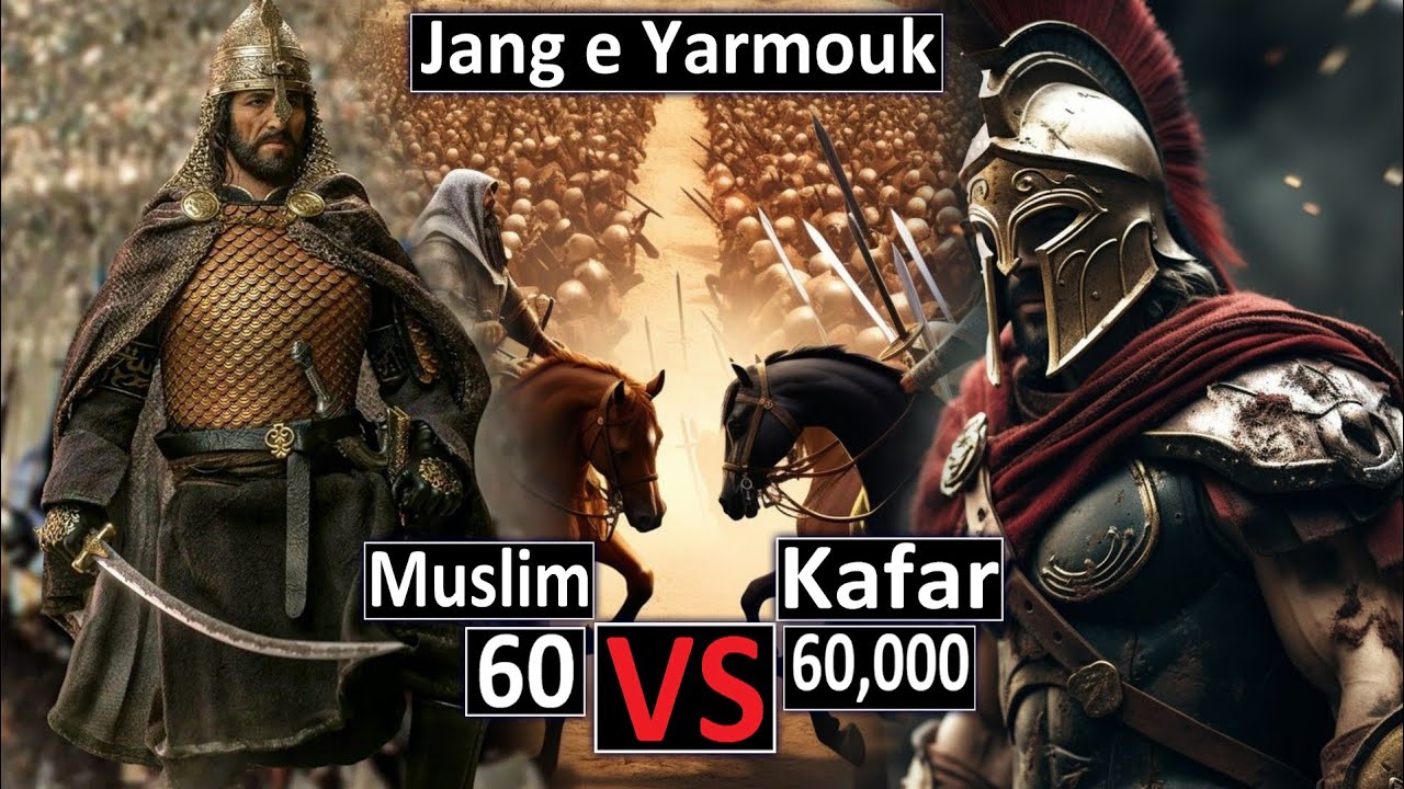 Jang e Yarmouk Ka Waqia | 60 VS 60,000 | Khalid Bin Waleed Jang e Yarmouk | Raja Sarfaraz Tv