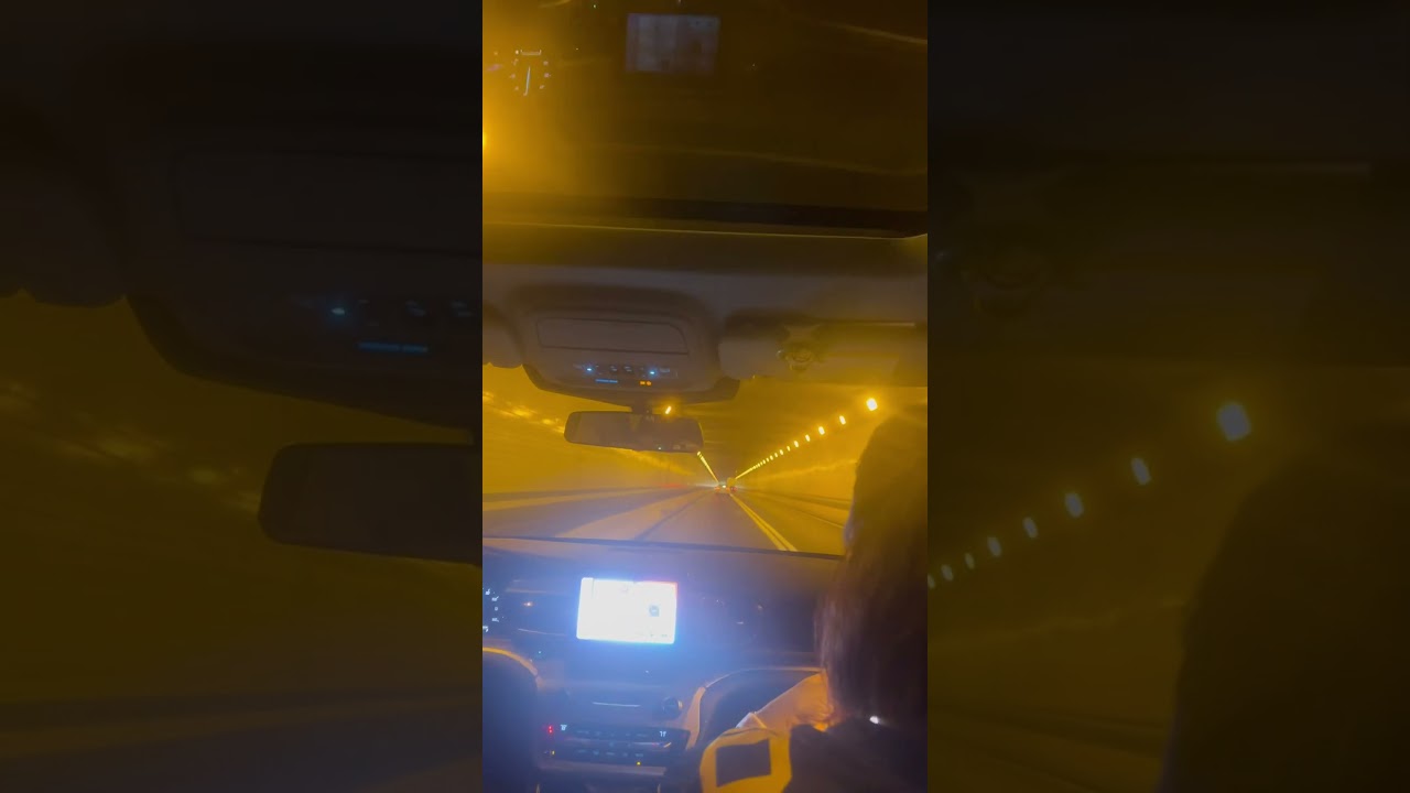 Going through the Kittatinny Mountain Tunnel on the PA Turnpike heading back to Pittsburgh PA