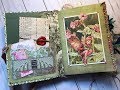 Junk Journal Flip Through: Butterfly, and Fairy Garden Themed Journal