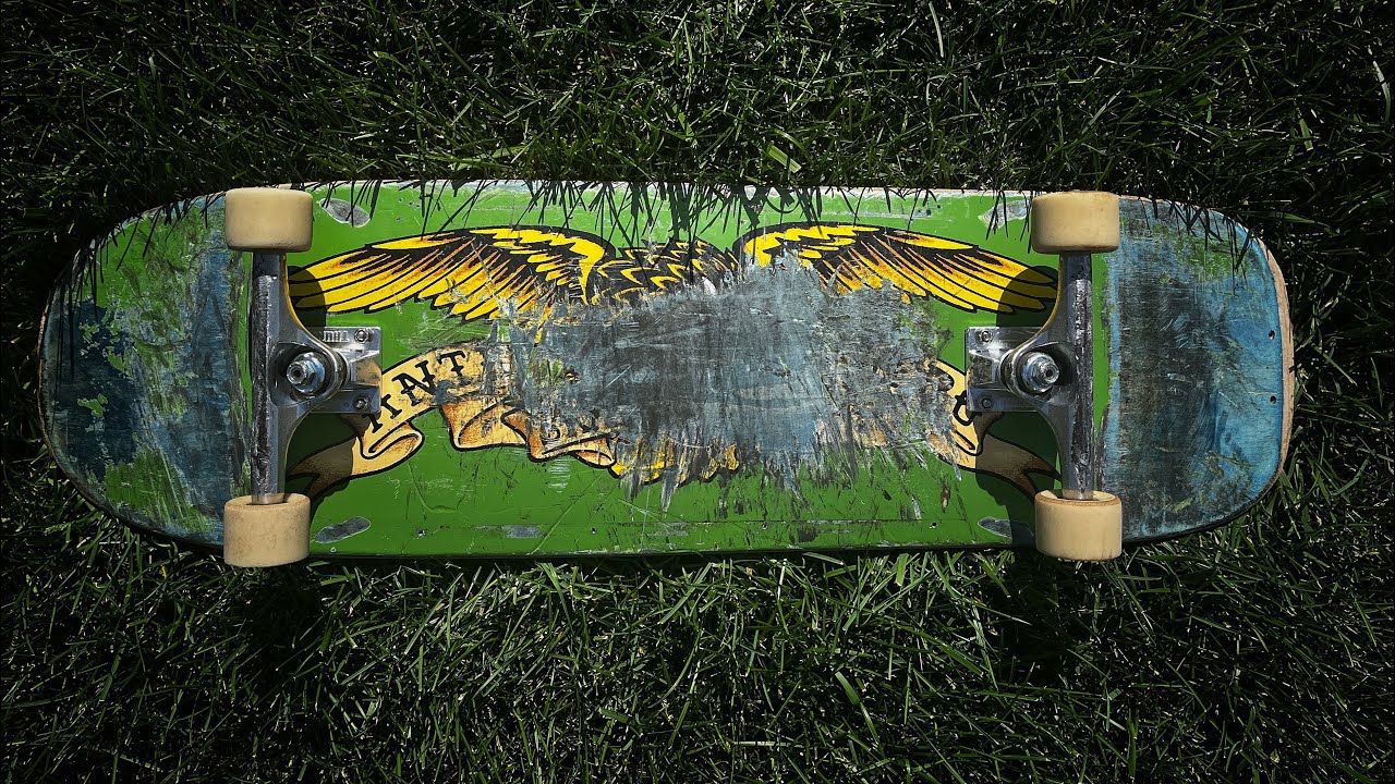 I'm back skating the green giant from antihero - YouTube