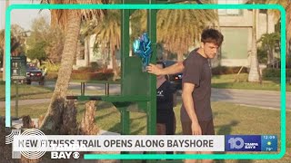 Tampa leaders unveil new fitness trail along Bayshore Boulevard