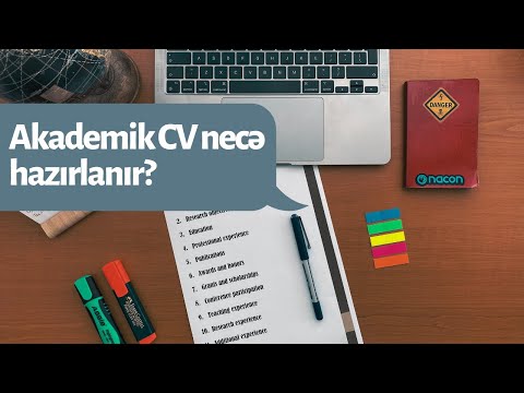 Video: Gedən Sənədləri Necə Hazırlamaq Olar