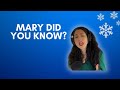 Opera Singer Sings, "Mary Did You Know?"