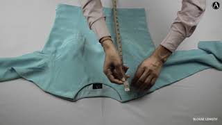 Blouse Length Measurement: How to Measure Blouse Length for Saree?