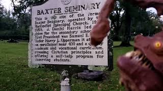 Carlos the FEESH Baxter Seminary Historical sign Tennessee Marker #37