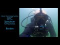 Ocean technology systems ots spectrum fullface mask unboxing  review