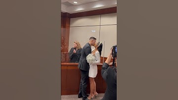 POV: you take off from work to get married at the courthouse ☺️🤍 #civilwedding #marriedlife #love