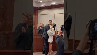 POV: you take off from work to get married at the courthouse ☺ #civilwedding #marriedlife #love