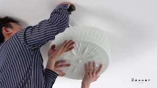 Install Adler Ceiling Light
