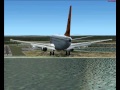 BOEING 737-700 POUSO ILHÉUS - BAHIA - LANDING ILHÉUS