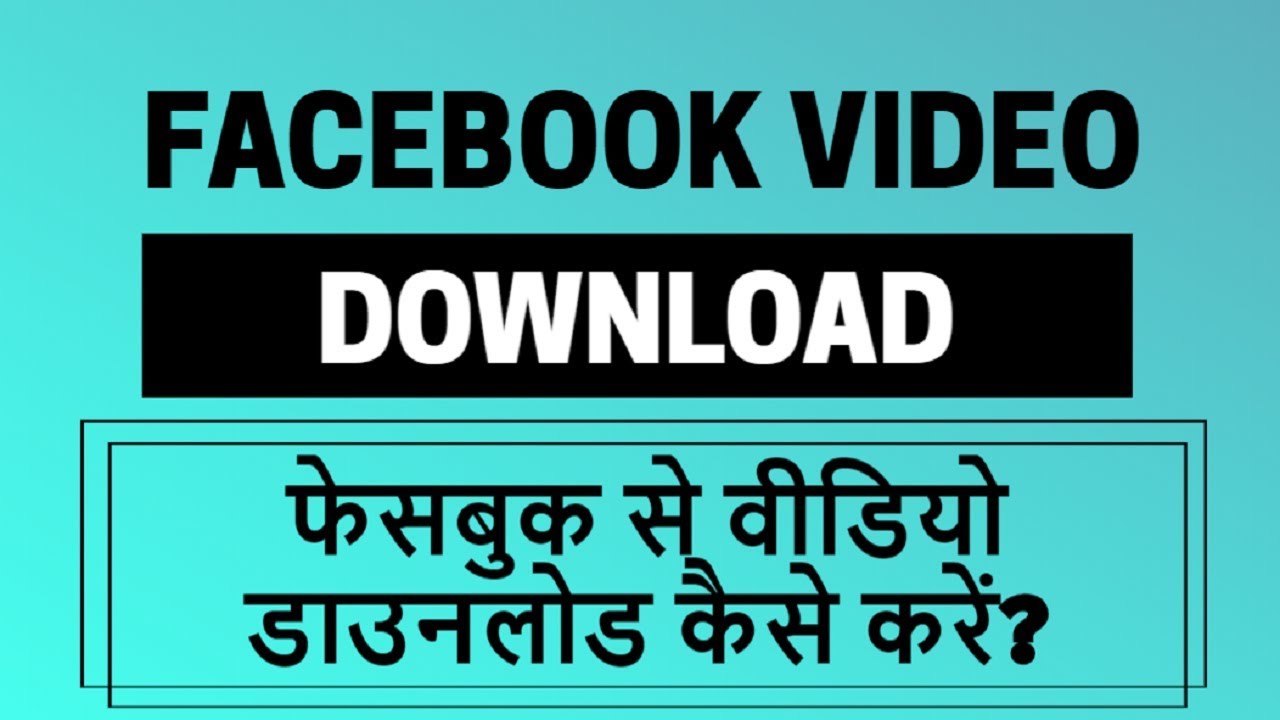 1. Cách tải video từ Facebook bằng cách sao chép URL
