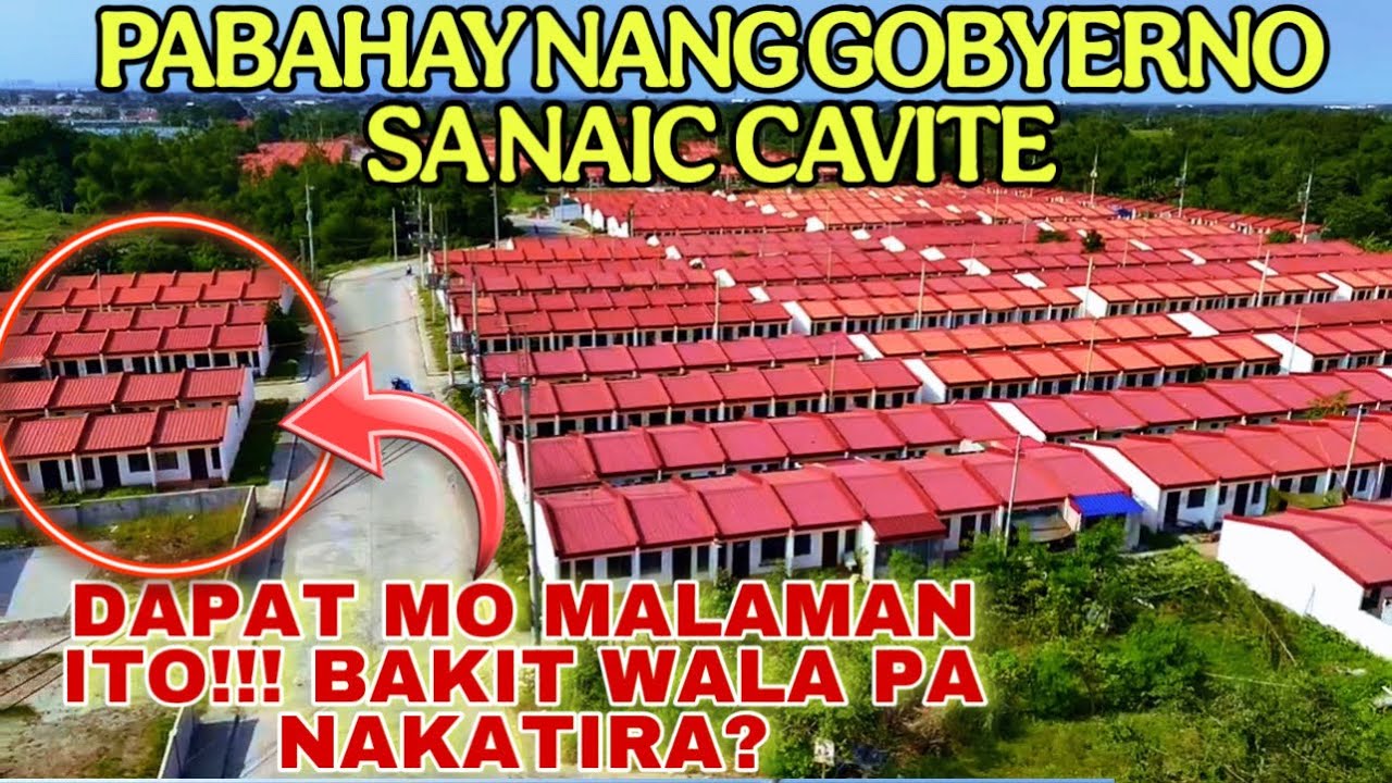 PABAHAY NG GOBYERNO SA NAIC CAVITE PINUNTAHAN NATIN GANITO NA NGAYON