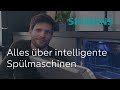 Intelligent geschirrsplen mit der home connect app  siemens geschirrspler