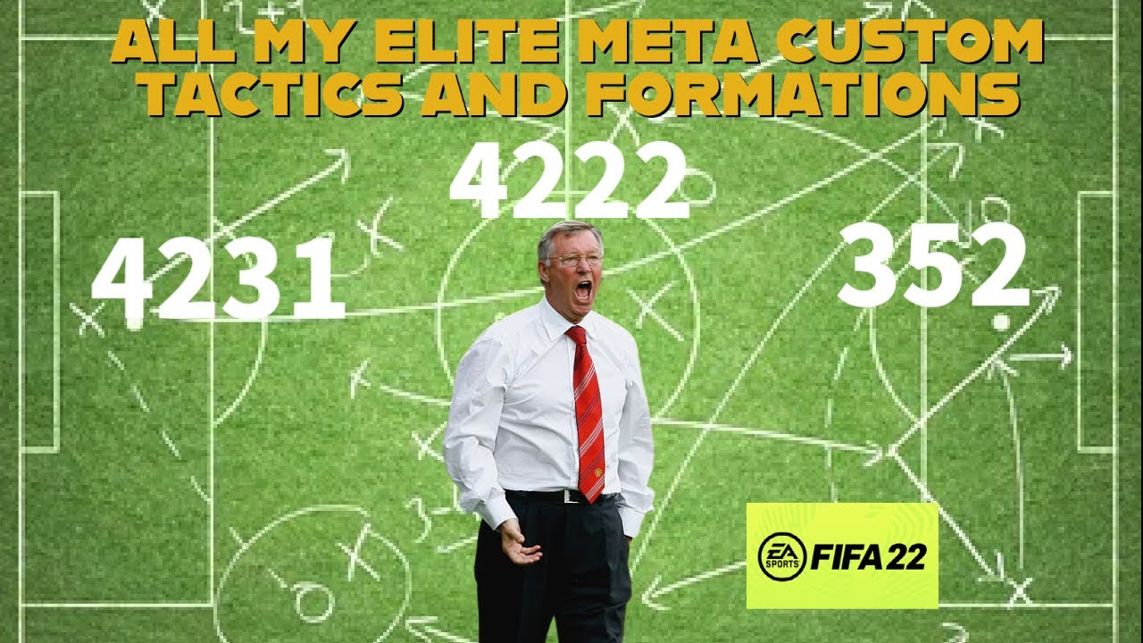 THE BEST CUSTOM TACTICS & FORMATIONS POST PATCH 🤫 FIFA 22 Ultimate