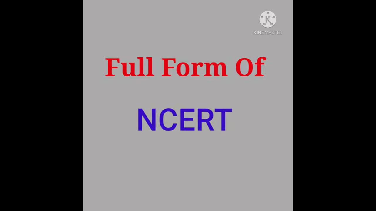 ncert-full-form-english-and-hindi-youtube