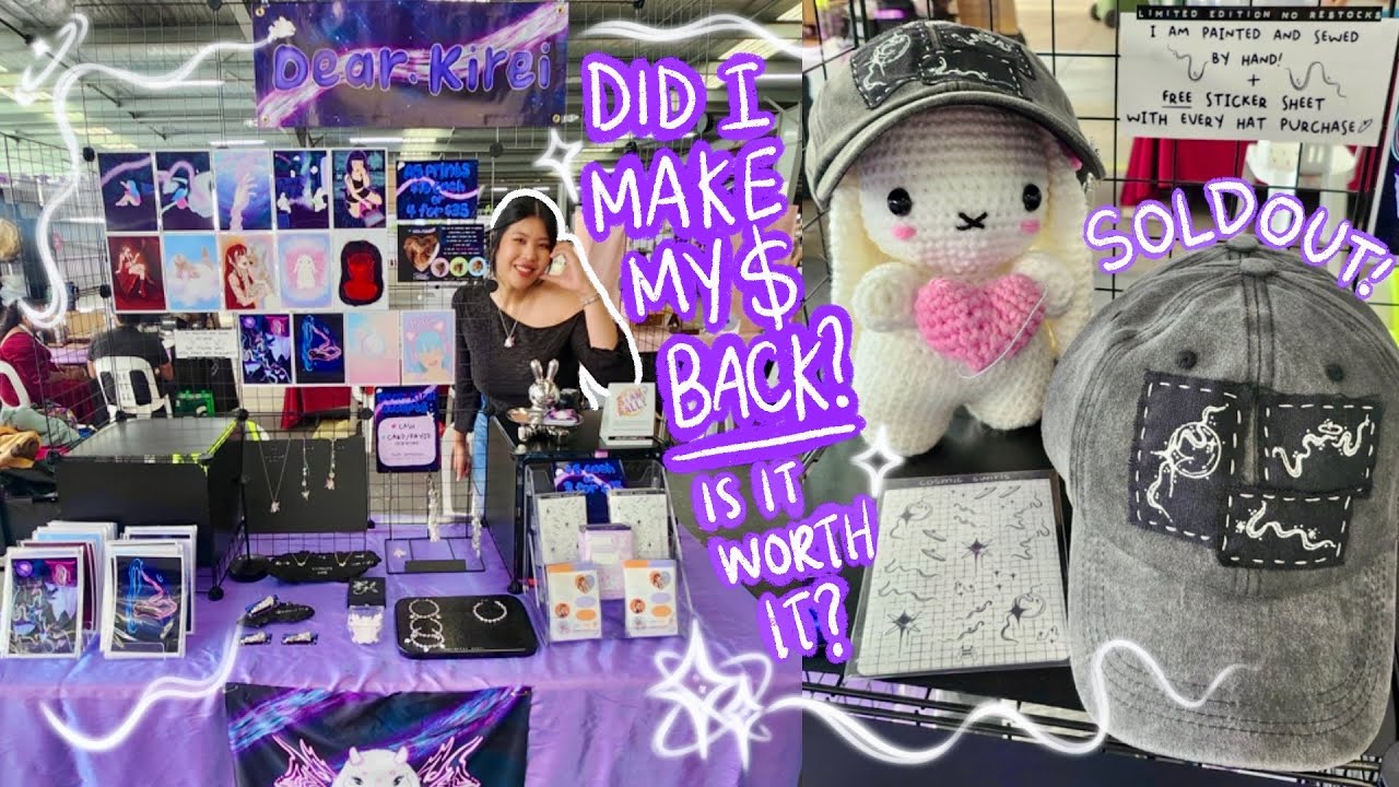 How much $ did I make at my first artist alley?