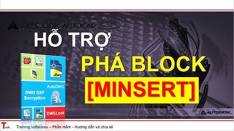 Tsoft | Autocad | Hỗ trợ phá vỡ Block Minsert