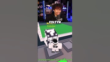 FOLTYN STOLE MY LUCKY BLOCK in Steal A BRAINROT 💔 @FoltynFamily  #roblox #shorts