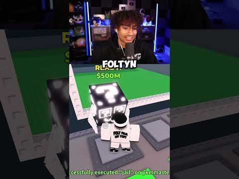 FOLTYN STOLE MY LUCKY BLOCK In Steal A BRAINROT FoltynFamily Roblox Shorts