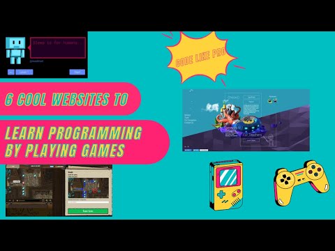 Cool websites to learn programming by gaming for free.