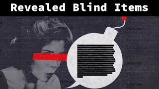 Revealed Blind Items : November 15