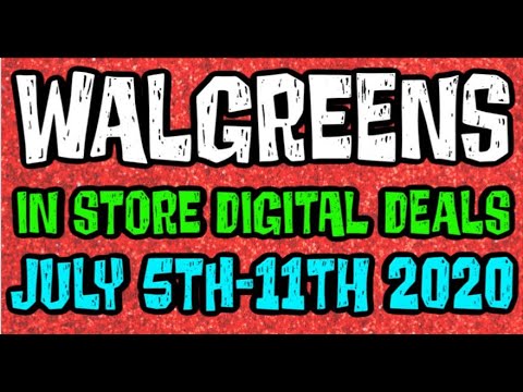 Walgreens Digital Coupons In Store Breakdowns July 5th-11th 2020