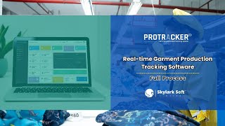 PROTRACKER Full Process: From Cutting to Finishing | Real-Time Garment Production Tracking Software screenshot 2