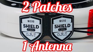 Famous ORT Dual Shield PRO Antenna -Fatshark Patch Antenna  FPV Drone Reception 5.8GHZ for RC Racing Net Worth