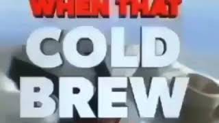 When that cold brew hits