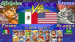 Super Street Fighter II X: Grand Master Challenge - djfrijoles vs Fromo