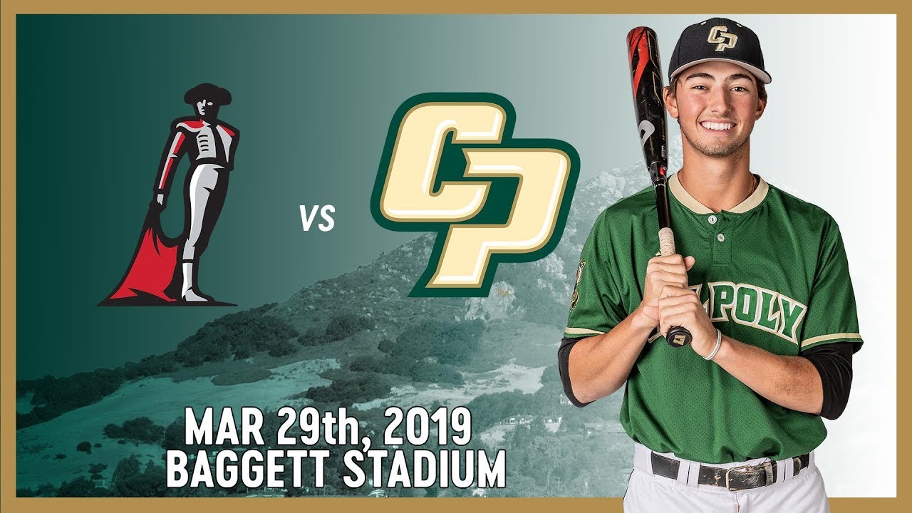 Cal Poly v CSUN, Baseball Highlights Mar. 29, 2019 YouTube