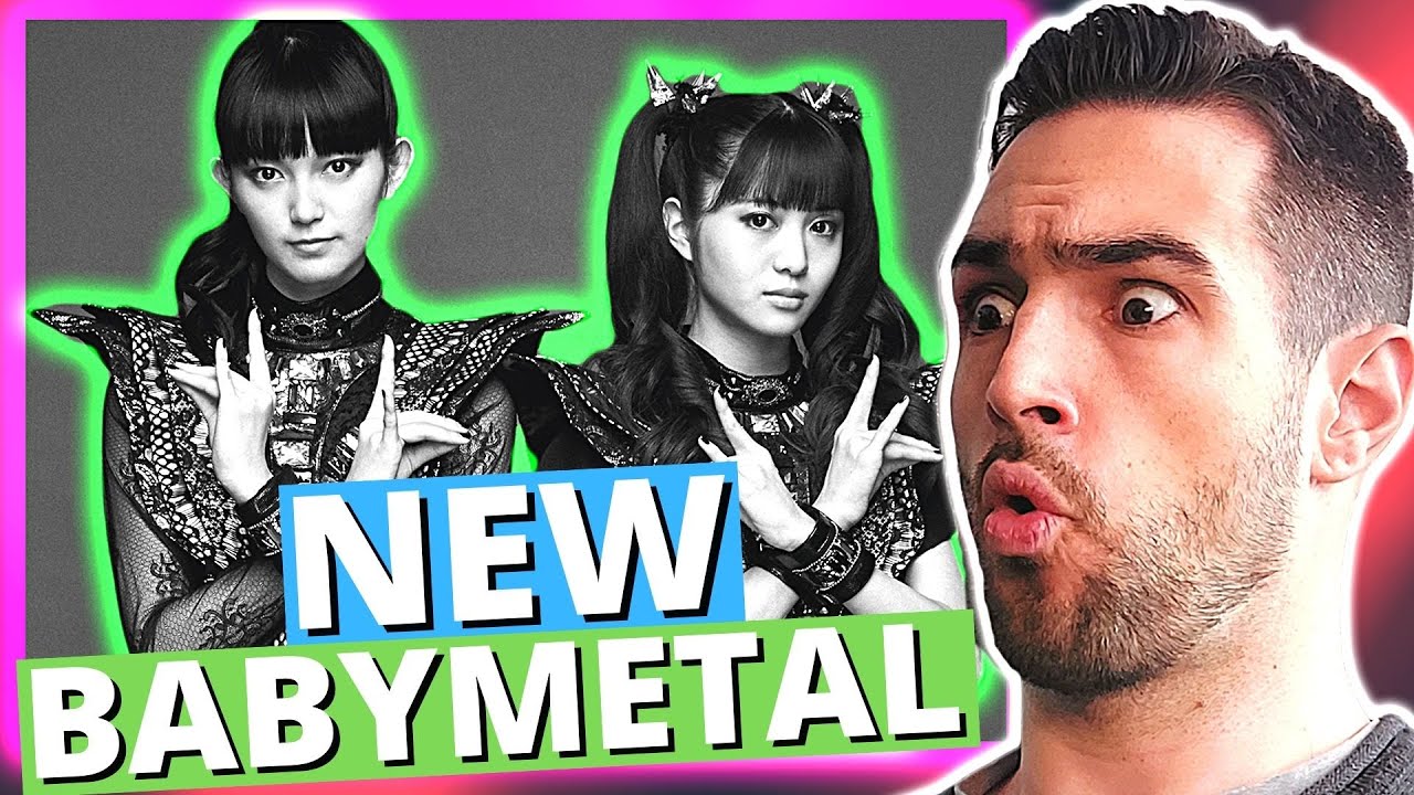 NEW BABYMETAL - Monochrome (ОФИЦИАЛЬНОЕ ЛИРИЧЕСКОЕ ВИДЕО) - РЕАКЦИЯ!