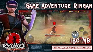 GAME PETUALANGAN UKURAN KECIL (Gameplay  NINJA RYUKO: SHADOW NINJA GAME Android) screenshot 4