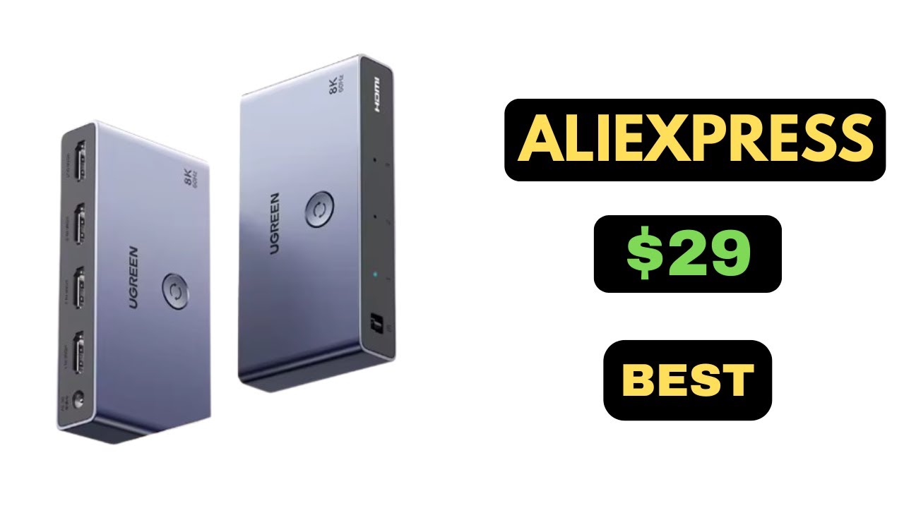 Best HDMI 2.1 Switch 2025 | UGREEN 8K 60Hz 4K120Hz Switcher with Remote Review
