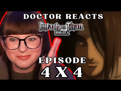 NO RETURN! | Literature Doctor REACTS to Attack on Titan | 4x4 'From One Hand to Another'