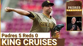 PADRES POSTCAST: MICHAEL KING DEALS! Padres CRUSH 15 Hits in 5-0 Shutout Win Over Reds in Opener screenshot 4