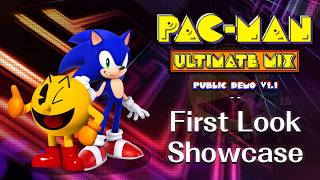 Pacman Ultimate Mix public Demo V11 Ft Sonic  First Look Showcase 1080p60fps