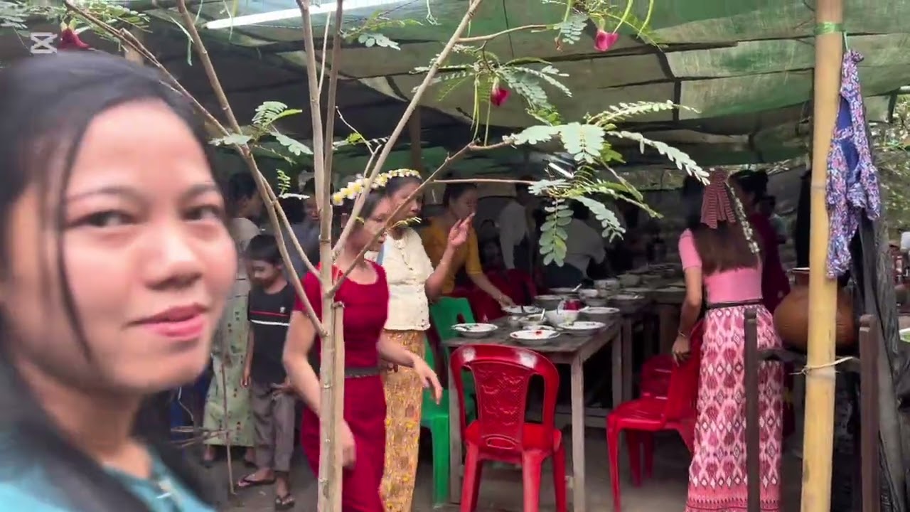 ပျော်စရာရွာသစ်မင်္ဂလာ​ဆောင်​လေး🥰