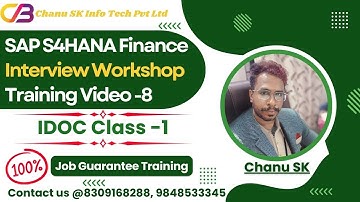 SAP S4HANA Finance Interview Workshop Training Video 8 - SAP FICO Interview Workshop Video