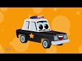 Poice Car Song, Zeek &amp; Friends Car Cartoon Video For Kids