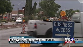 Construction work restricts Ina Road starting Monday