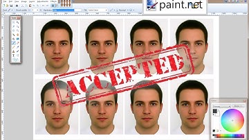 Create Passport Size Photo in Paint.NET in 3 minutes