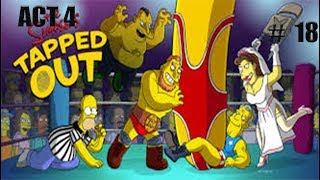 ACT 4  Wrestling  update 2020 The Simpsons Tapped  Out # 18