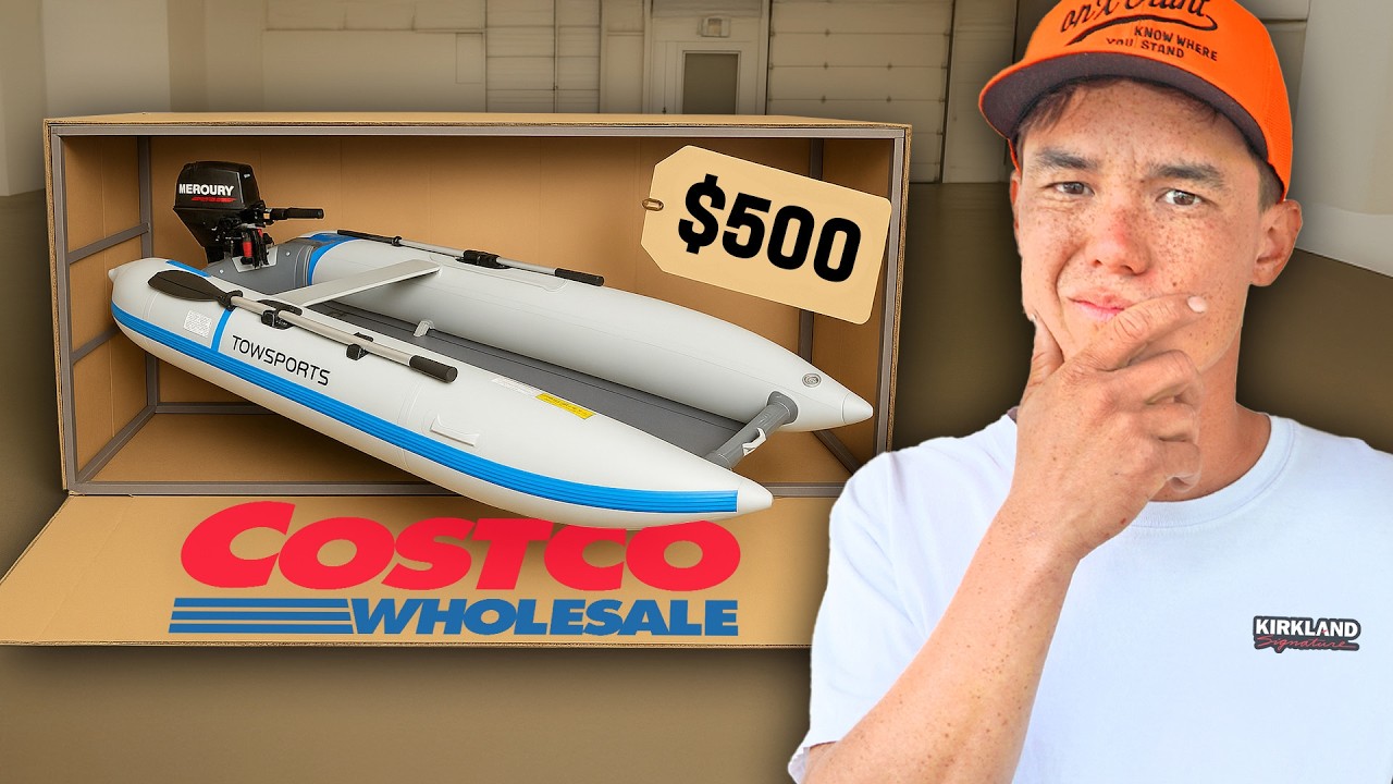 I bought the CHEAPEST boat from Costco