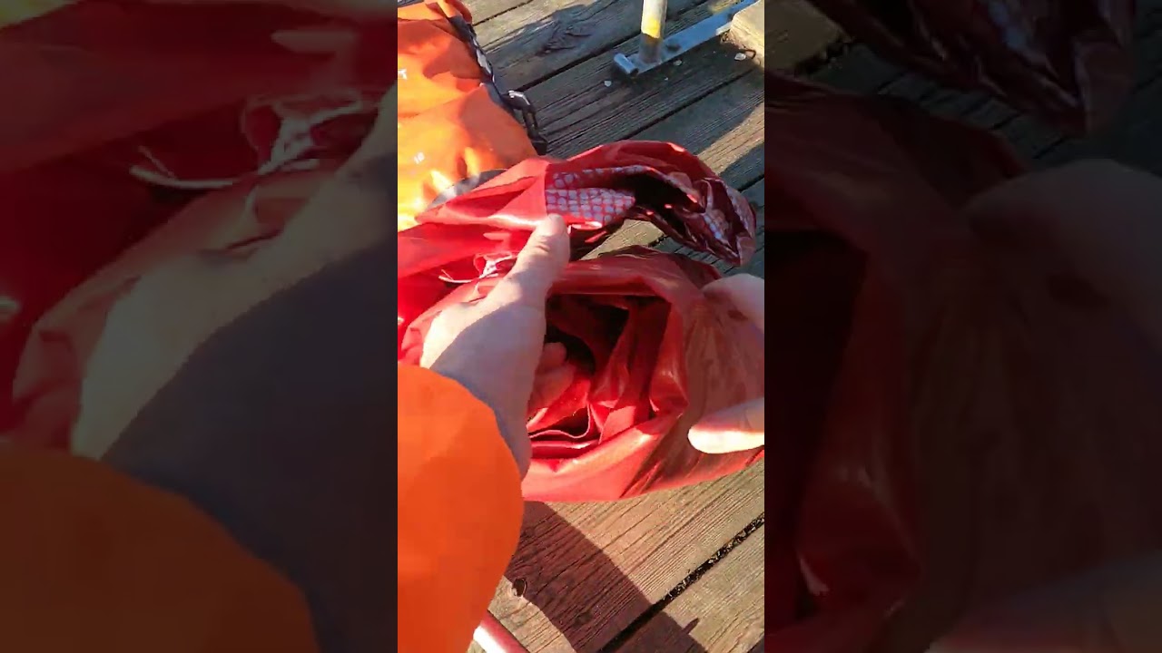 Unpacking my tiniest kayak - Advanced Elements Packlite