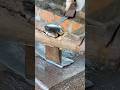 Pemotongan ujung besi pembuatan kait buah⚒️⚔️ #work #woodworking #blacksmith #viral #handmade #fyp